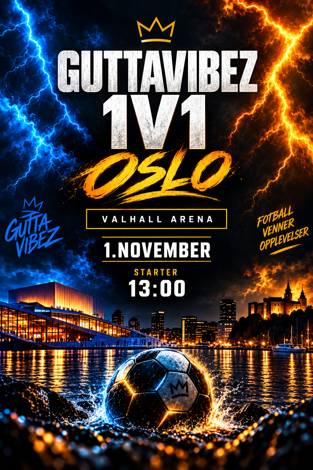 1v1 Event Oslo (Vallhall 1.november)
